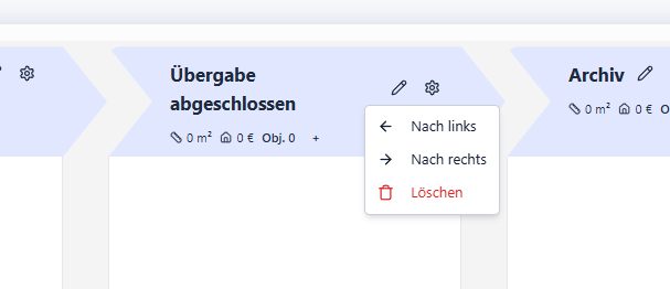 Status-Reihenfolge per Drag & Drop ändern